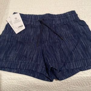 Athleta Cabo Linen shorts